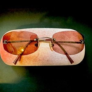 Vintage brown Chanel sunglasses